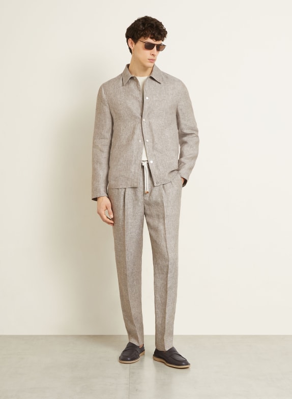 BRUNELLO CUCINELLI Overjas LICHTGRIJS