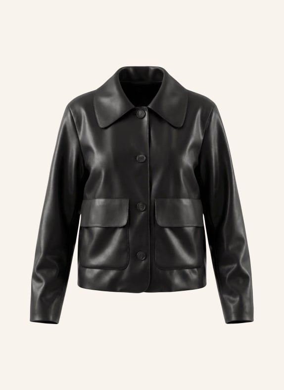 RICANO Veste en cuir PALOMA NOIR