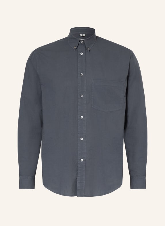 ARKET BALMAR Relaxed Fit Shirt DARK BLUE