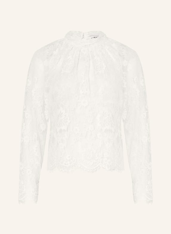 self-portrait Chemisier en dentelle BLANC