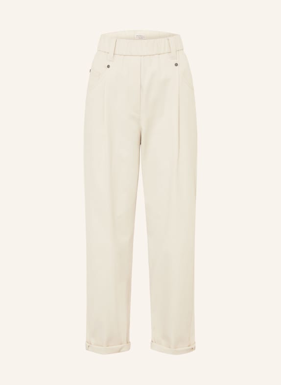 BRUNELLO CUCINELLI Hose ECRU