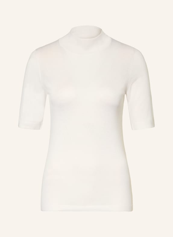 BRUNELLO CUCINELLI Cashmere and silk knit sweater WHITE