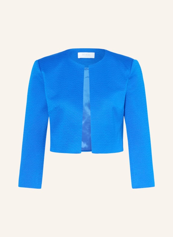 HOBBS ELIZE Jacquard Bolero BLUE