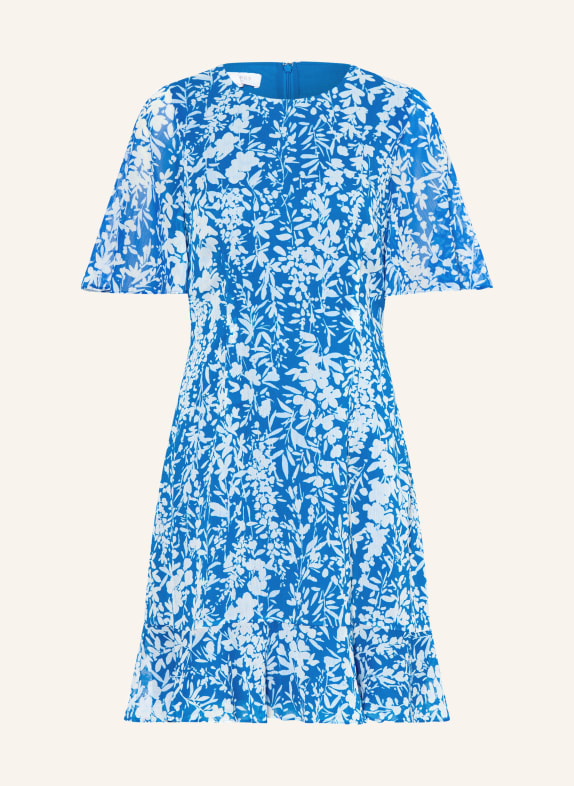 HOBBS Šaty IONA MODRÁ / KRÉMOVÁ