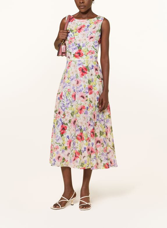 HOBBS Kleid CARLY ROT / LILA / GRÜN