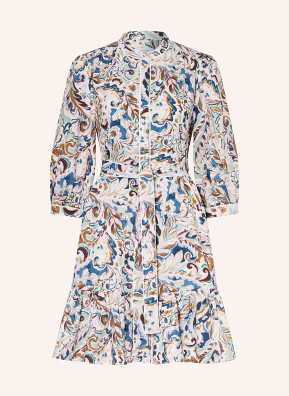 HOBBS HOPE Dress with 3/4-length sleeves CREAM / ROSE / MINT