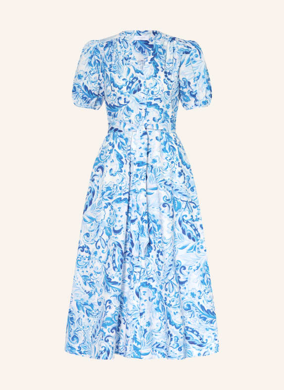 HOBBS LIBBY Dress BLUE / PINK / WHITE