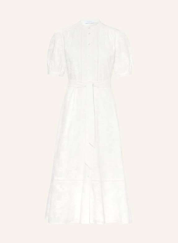 HOBBS AMANI Dress with Lace WHITE