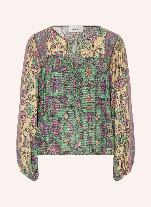 ba&sh Blusenshirt PAMILA GRÜN / BEIGE / LILA