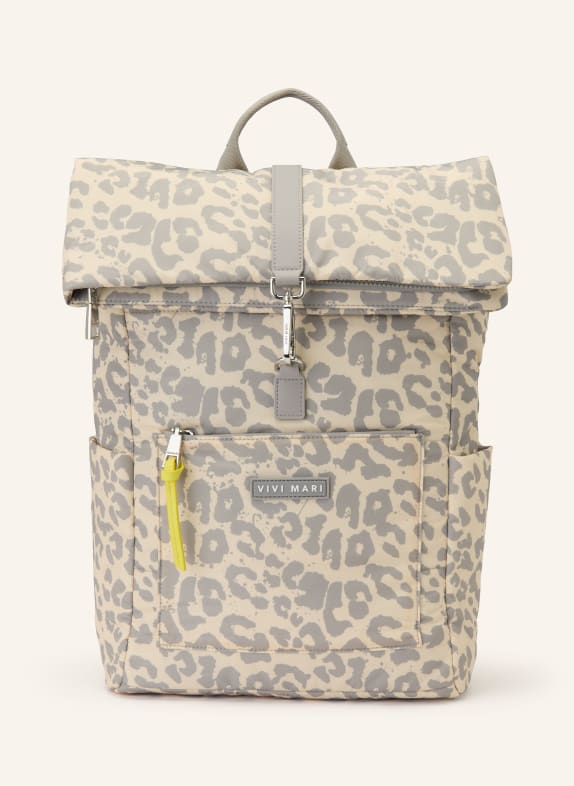 VIVI MARI Rugzak BEIGE / ZILVER / GRIJS