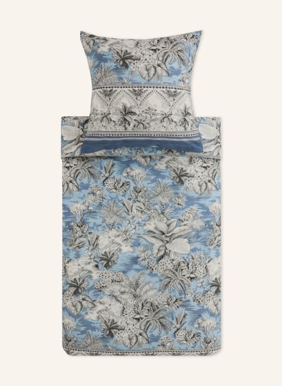 bassetti Pościel BOBOLI JASNONIEBIESKI / BIAŁY / CZARNY