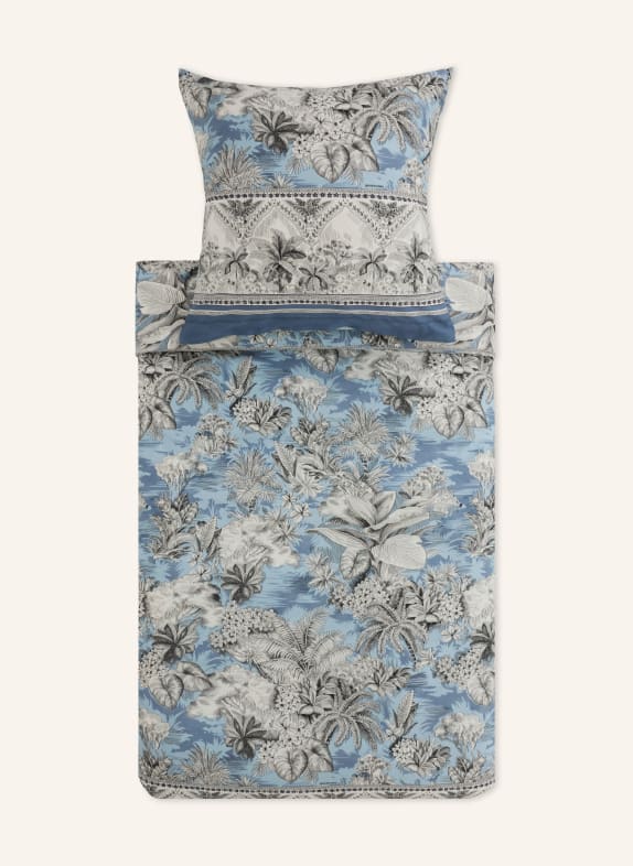 bassetti Bettwäsche BOBOLI HELLBLAU / WEISS / SCHWARZ