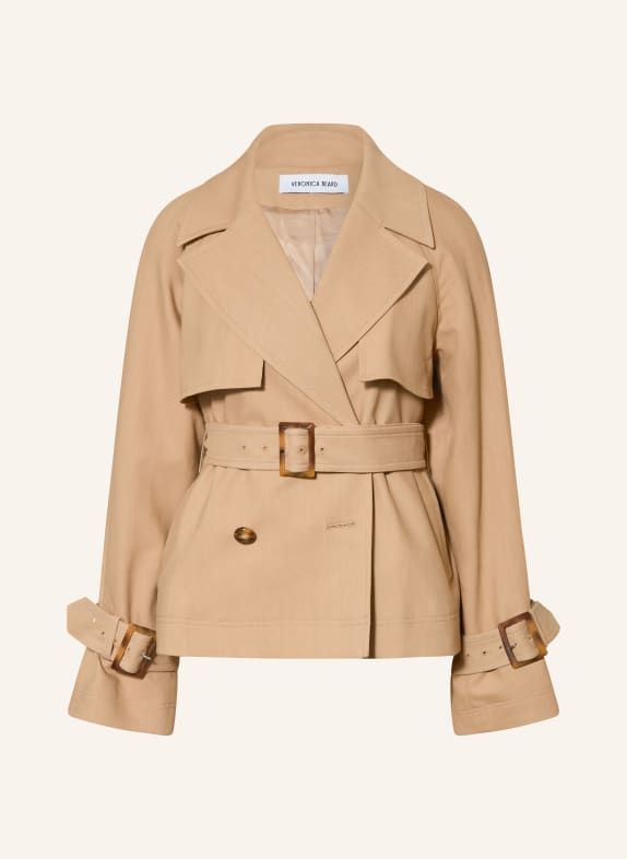 Veronica Beard LAZARO DICKEY Trench Coat CAMEL