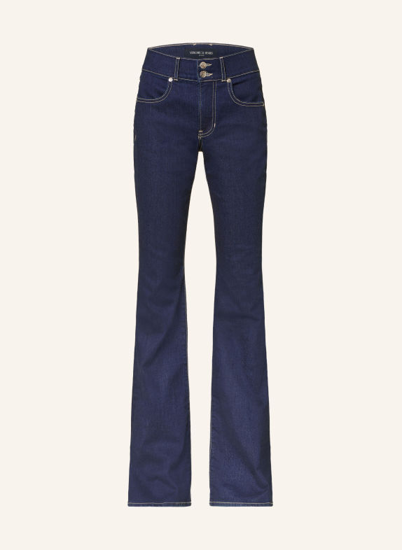 Veronica Beard Flared Jeans BEVERLY B0217 INDIGO RINSE