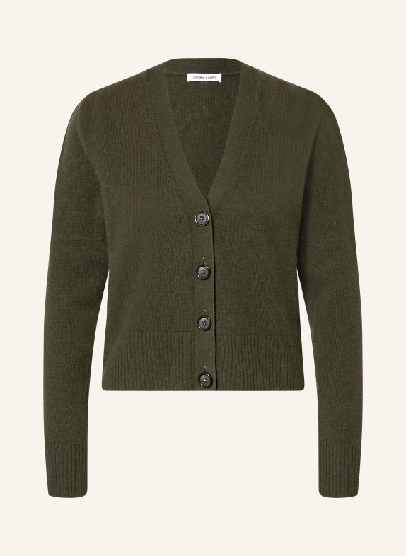 Veronica Beard Cardigan SOLENE en cachemire GROEN