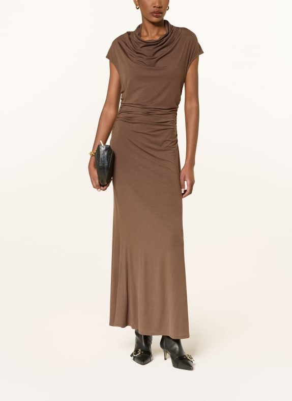 ALLSAINTS Jerseykleid SELENA DUNKELBRAUN