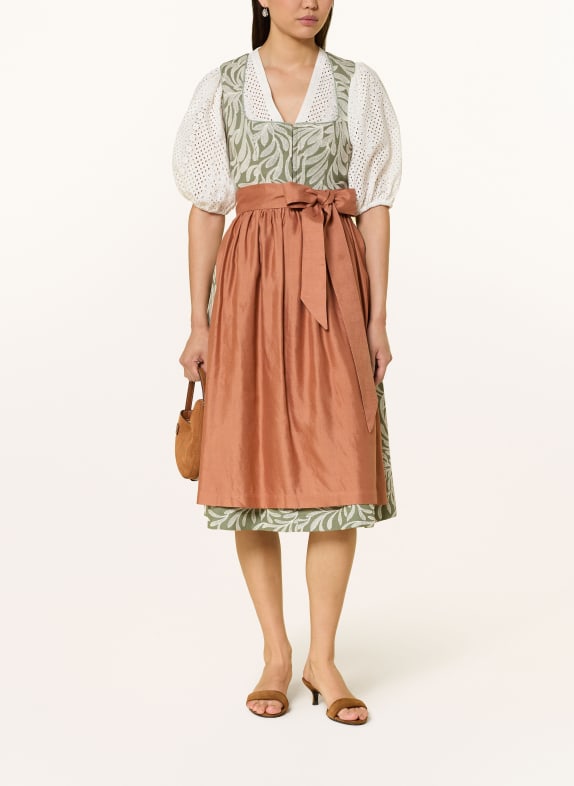 LIMBERRY Dirndl ELIANA GRÜN / CREME