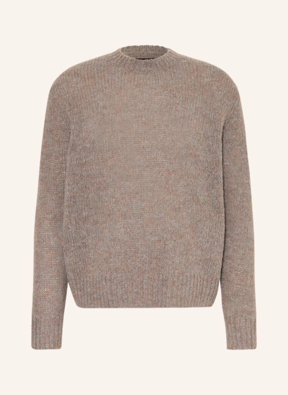 ALLSAINTS SAKU Sweater with Alpaca TAUPE