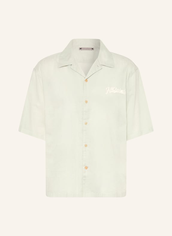ALLSAINTS Resorthemd ODYSSEY Oversized Fit LICHTGROEN