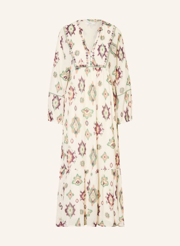 ba&sh Šaty OELIA KRÉMOVÁ / VELBLOUDÍ / ZELENÁ