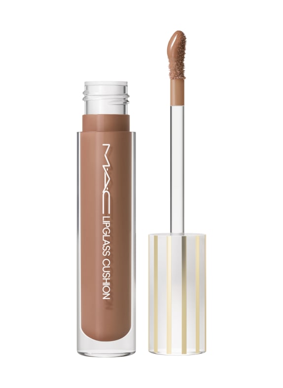M.A.C LIPGLASS CUSHION HIGH-PIGMENT LIP OIL MALT