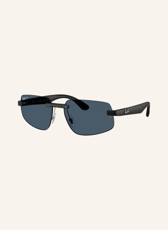 Ray-Ban Sonnenbrille RB4475CH SCHWARZ/ BLAU POLARISIERT
