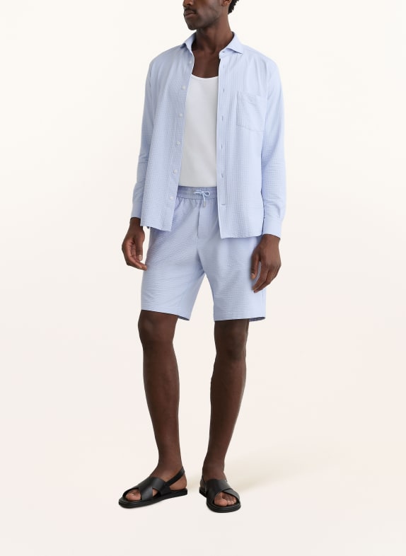 REISS Overhemd SOLARKO Regular Fit LICHTBLAUW
