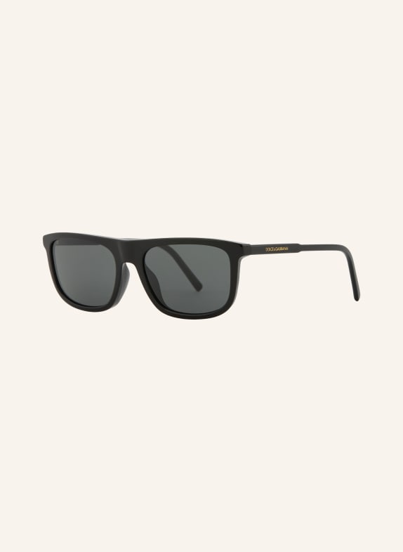DOLCE & GABBANA Sonnenbrille DG4542 SCHWARZ/ DUNKELGRAU