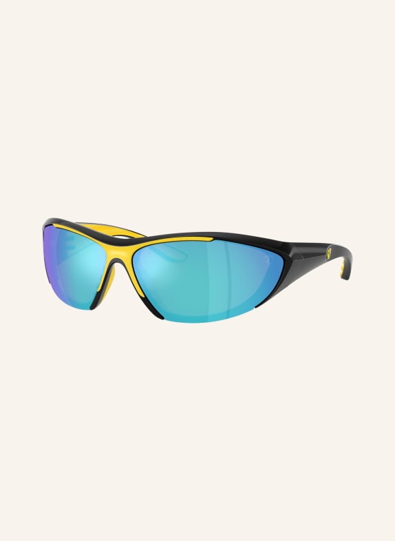 Scuderia Ferrari Sonnenbrille FZ6029U SCHWARZ/ BLAU VERSPIEGELT