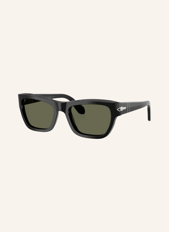 Persol Lunettes de soleil PO0091S NOIR/VERT POLARISÉ
