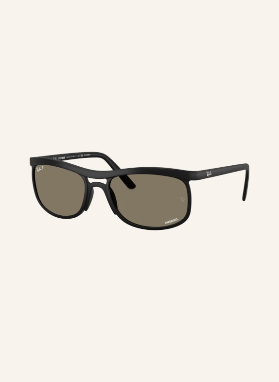Ray-Ban Lunettes de soleil RB4452CH NOIR MAT/ GRIS FONCÉ POLARISÉ