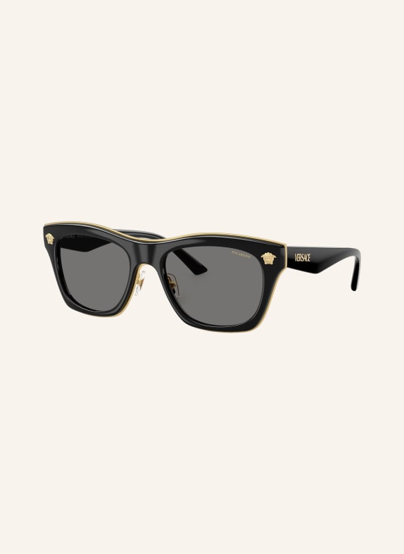 VERSACE Sunglasses VE2272 BLACK/DARK GREY POLARIZED
