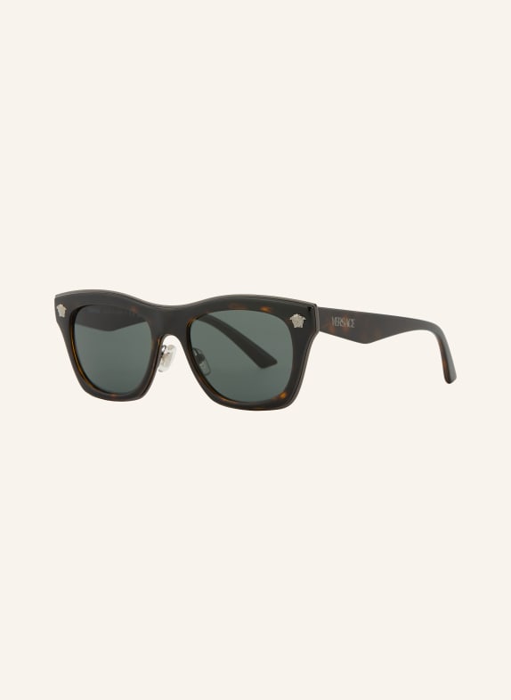 VERSACE Lunettes de soleil VE2272 HAVANA/ GRIS FONCÉ