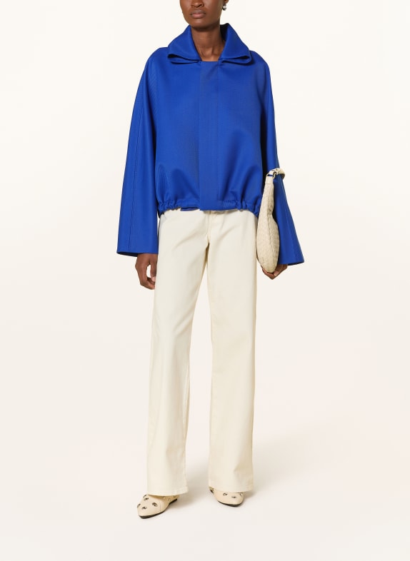 Rich & Royal Kurtka typu oversize NIEBIESKI