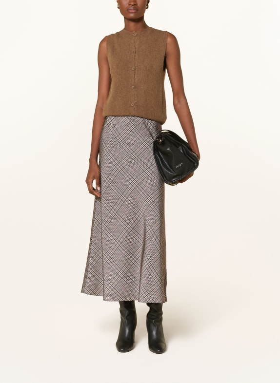 Rich & Royal Gilet en maille COGNAC