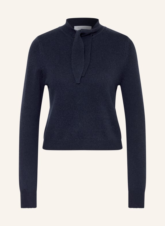 Rich & Royal Trui met kasjmier DONKERBLAUW