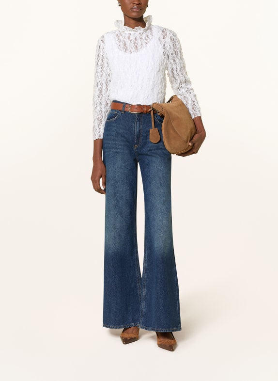 Rich & Royal Blouse van kant WIT