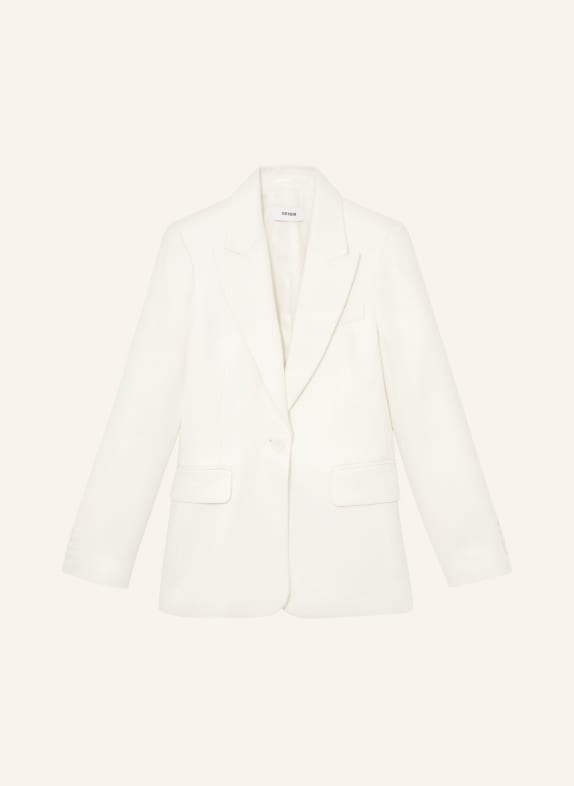 REISS Blazer ALYX met linnen WIT