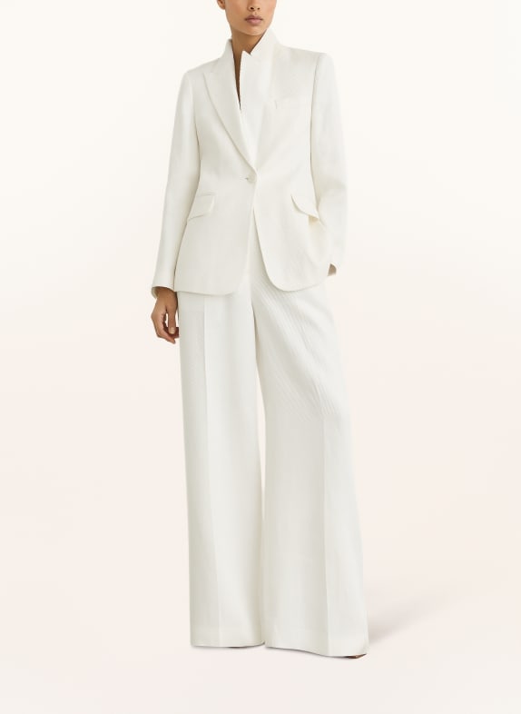 REISS Blazer ALYX met linnen WIT