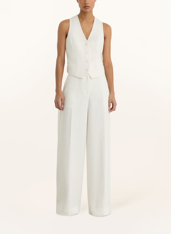 REISS Marlene-broek ALYX met linnen WIT