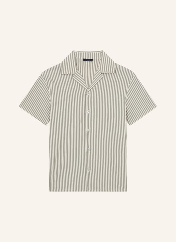 REISS Resorthemd AURELIA Comfort Fit LICHTGROEN / WIT