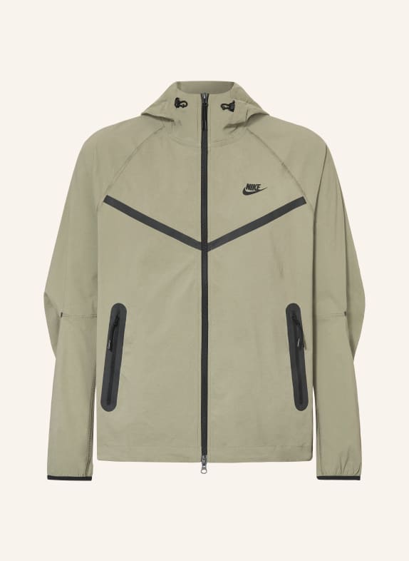 Nike Jacke TECH OLIV / SCHWARZ