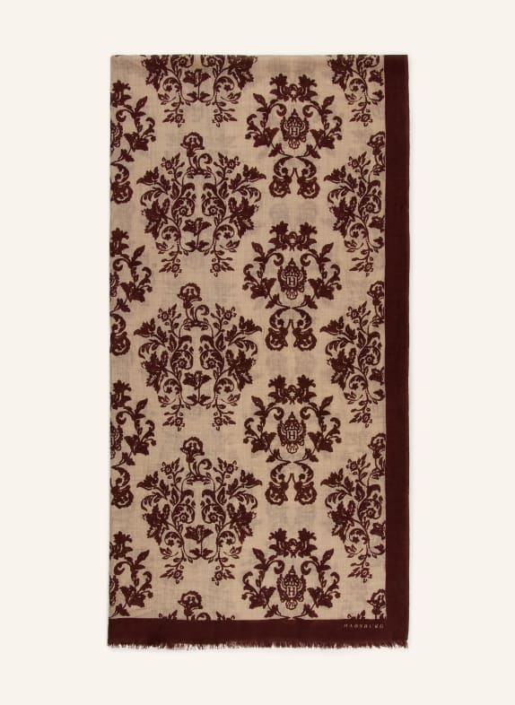 HABSBURG Schal TAUPE / DUNKELBRAUN