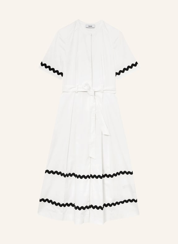 REISS Kleid ISABELLE WEISS / SCHWARZ