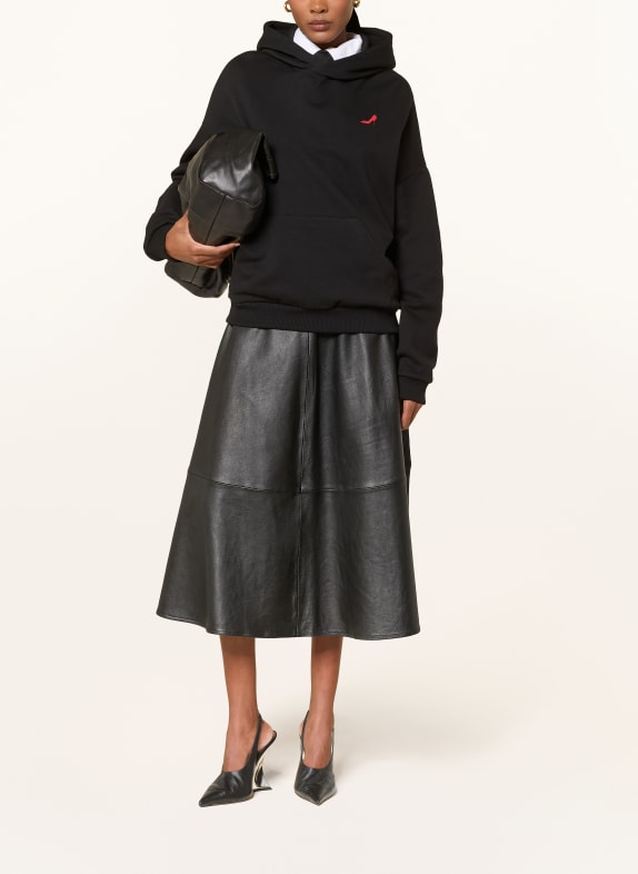 The Devil Wears Prada Oversized hoodie ZWART / ROOD