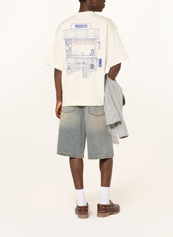 WOODBIRD T-shirt WBBEAM ECRU