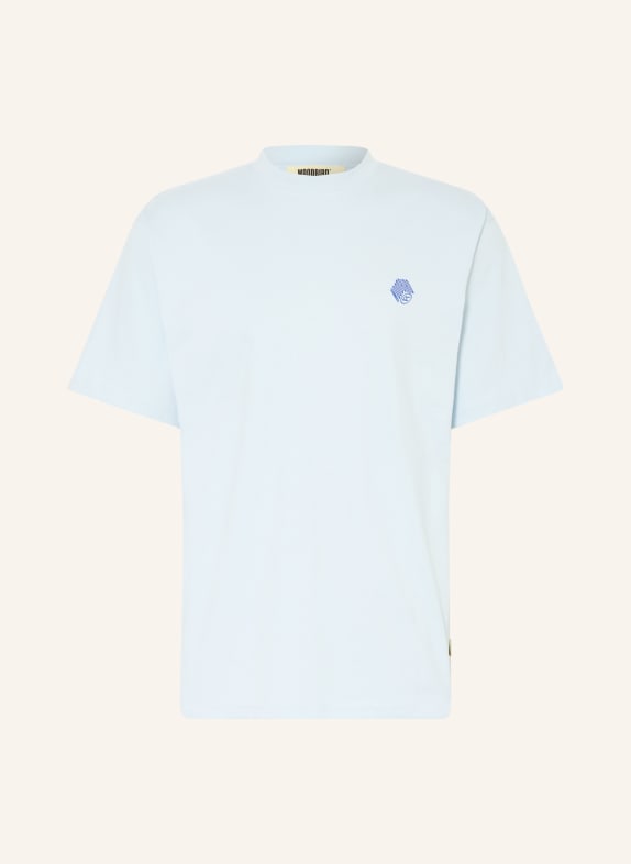 WOODBIRD T-shirt WBBAINE BLEU CLAIR / BLEU FONCÉ / BLANC