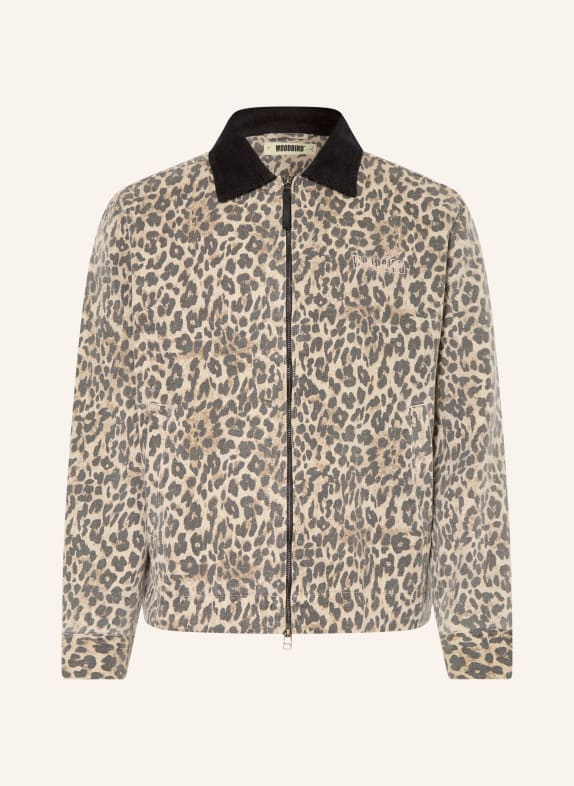 WOODBIRD Jeansjacke WBPON BLACK-YELLOW