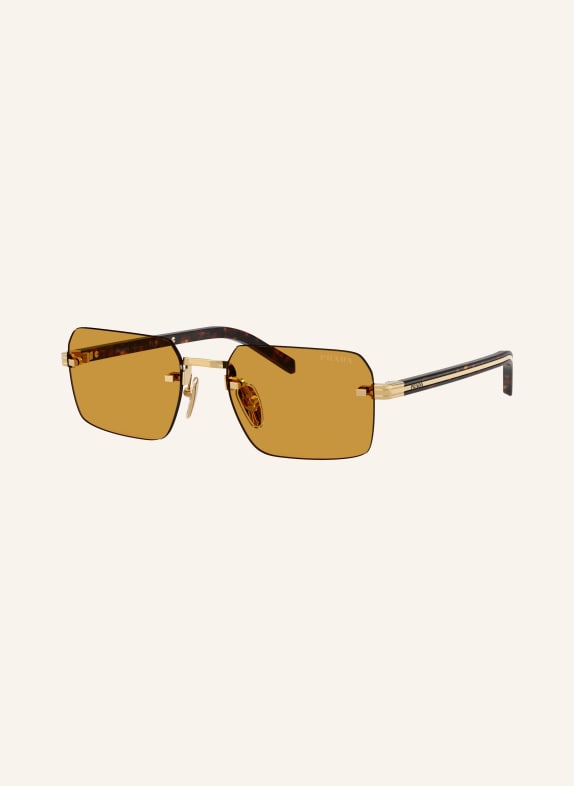 PRADA Sonnenbrille PR D55S GOLD/ DUNKELGELB