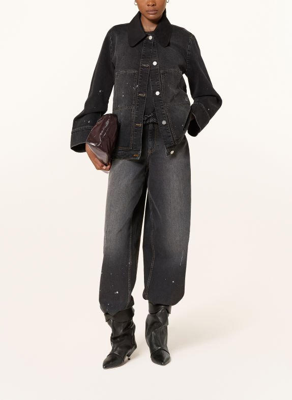 BAUM UND PFERDGARTEN BENILDA Denim Jacket C9892 Black Washed Denim